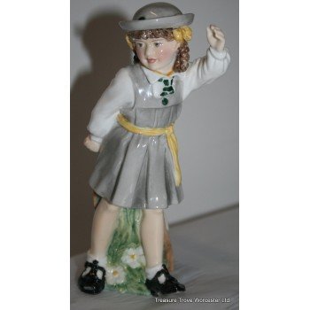 Royal Worcester Figurine 'Katie's Days Schooltime'